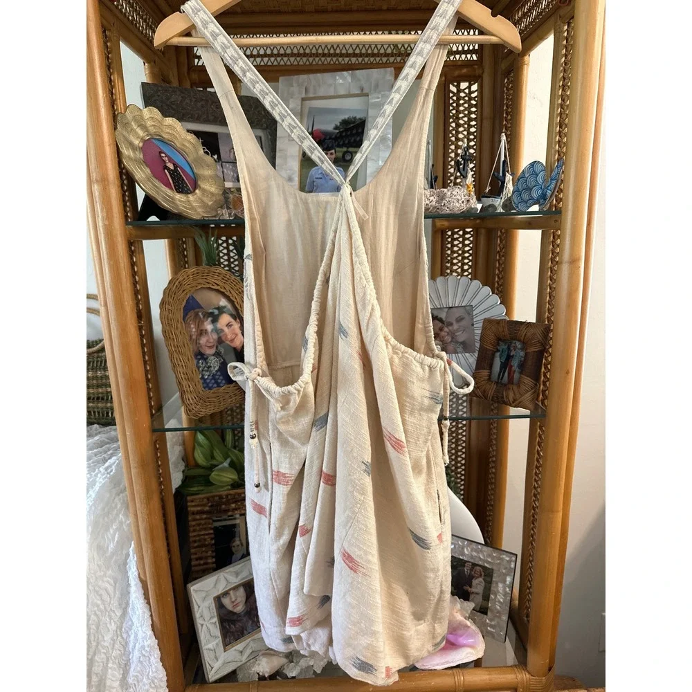 Free People Arizona Mini Dress In Tea ComboSize XS